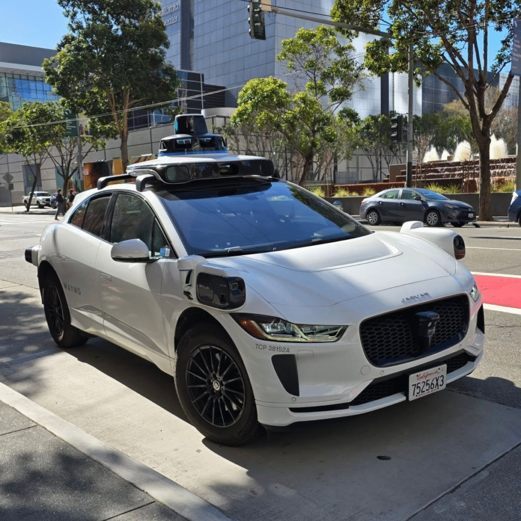 Hình hãng taxi sử dụng xe tự lái Waymo ở Mỹ