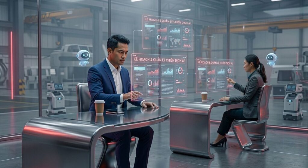 AI giúp tăng tốc lập kế hoạch và quản lý chiến dịch