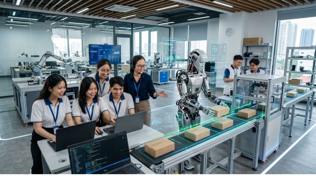 AI ROBOTIC – Đồng hành cùng học sinh chinh phục cuộc thi robotics
