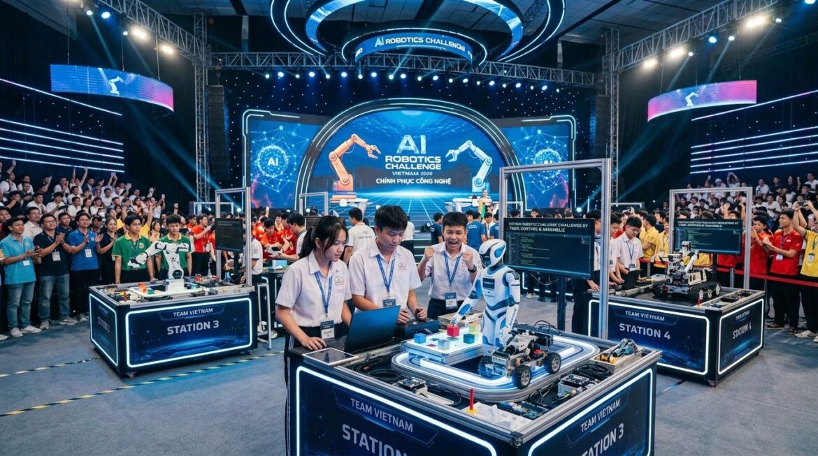 Cuộc thi Robotics 2026 – Xu hướng gắn liền với AI